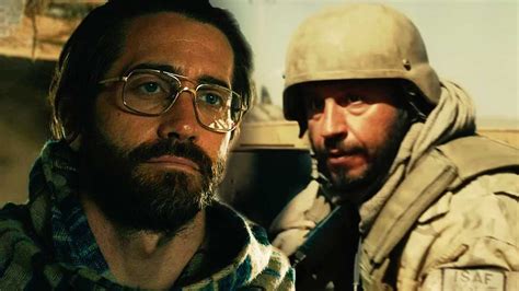 Jake Gyllenhaal plays John Kinley, a US army sergeant in Afghanistan in 2018, whose life is saved by his Afghan interpreter, Ahmed (Dar Salim).